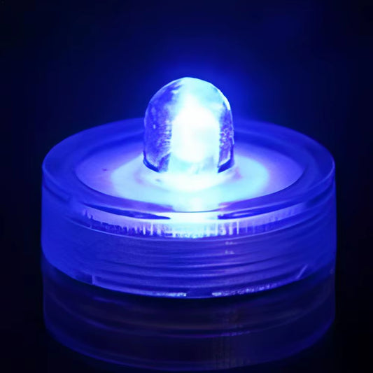 Submersible Led Lights Battery Operated Bright Underwater Tea Light Candles Aquarium Decoration Novelty Lighting for Home