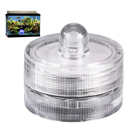 Submersible Led Lights Battery Operated Bright Underwater Tea Light Candles Aquarium Decoration Novelty Lighting for Home