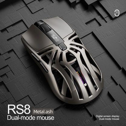 SMAILWOLF RS8  1000Hz Bluetooth mouse, 10000dpi, three-mode connection, lightweight macro gaming mouse notebook computer